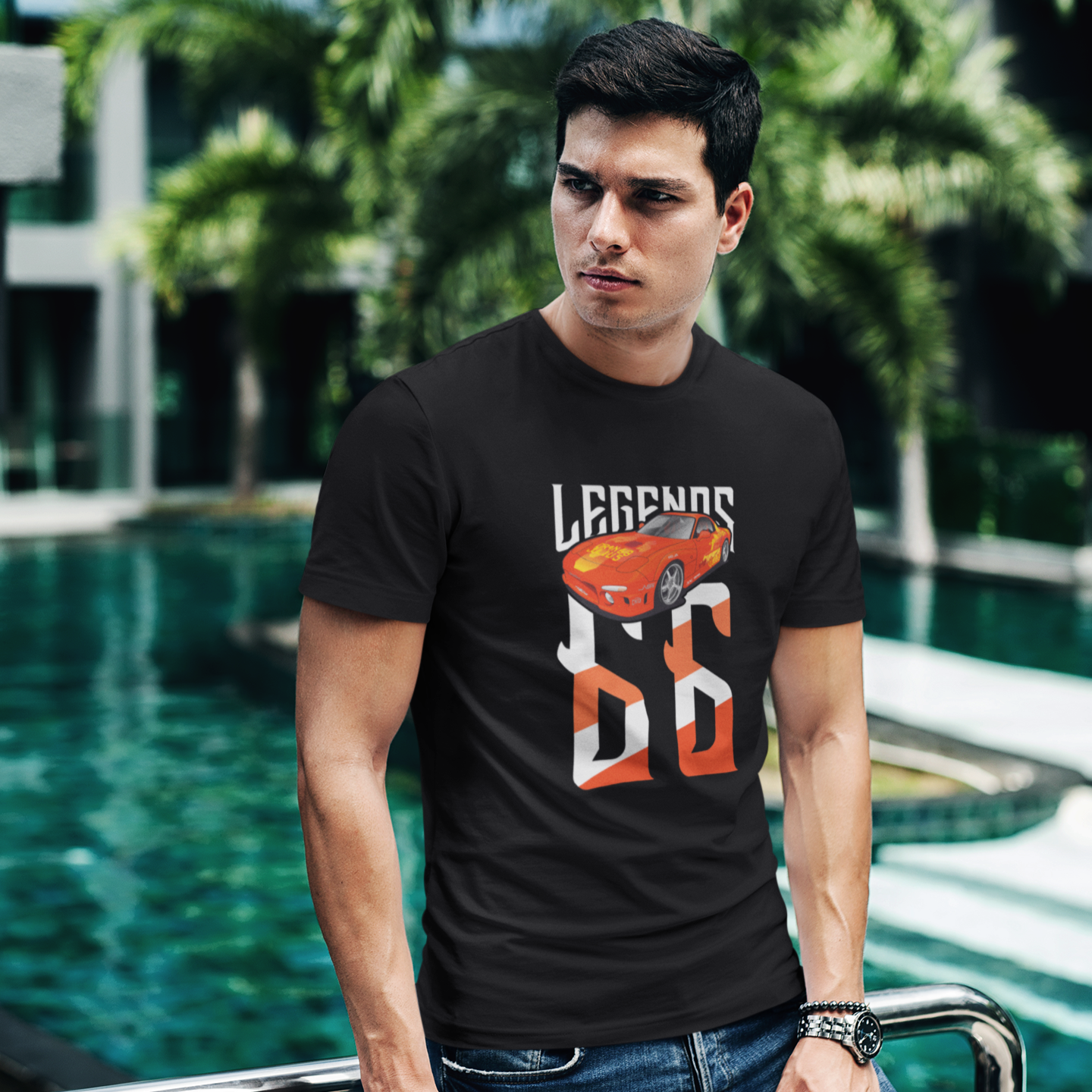 LEGENDS Orange Julius (men) - T-Shirt by ChromeCars®