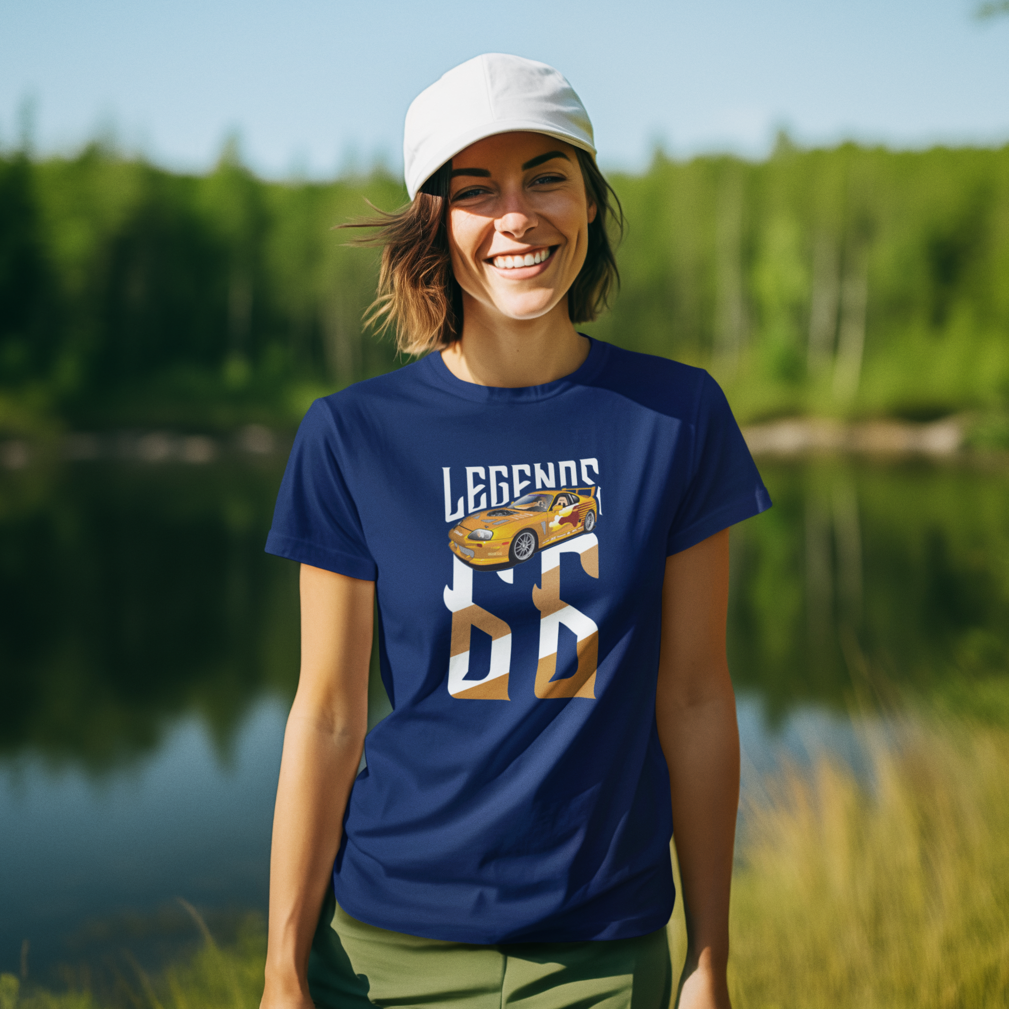 LEGENDS Slap Jack's Supra (women) - T-Shirt by ChromeCars®