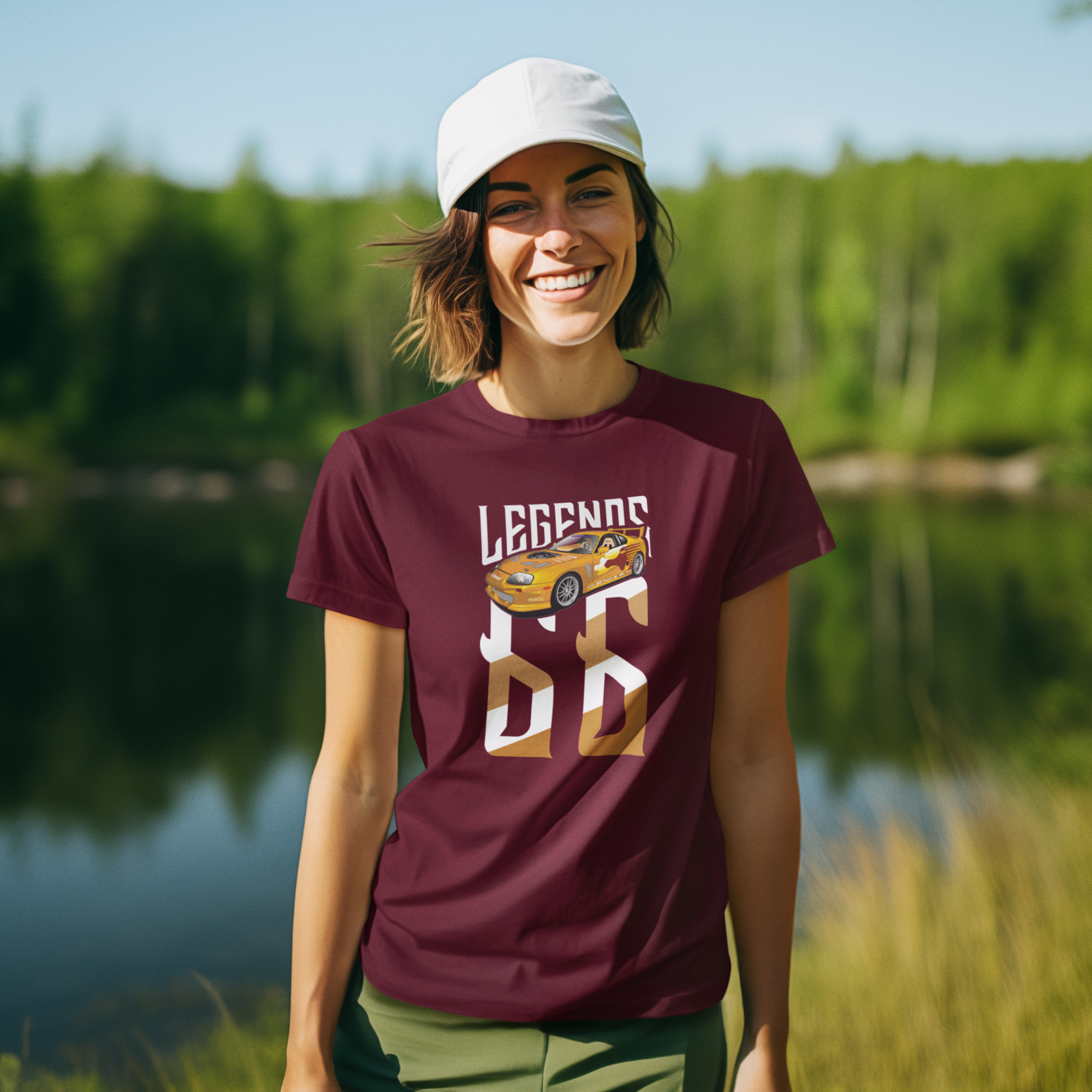 LEGENDS Slap Jack's Supra (women) - T-Shirt by ChromeCars®