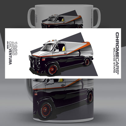 A-Team Vandura – Concept Sketch auf einer Tasse