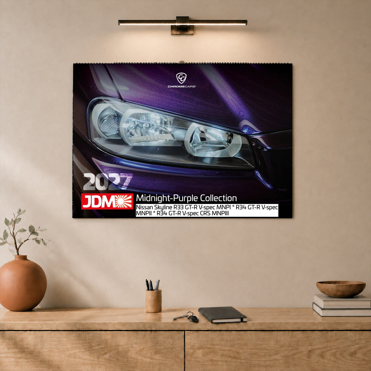 Midnight Purple Collection – Kalender 2027 Querformat – Deckblatt