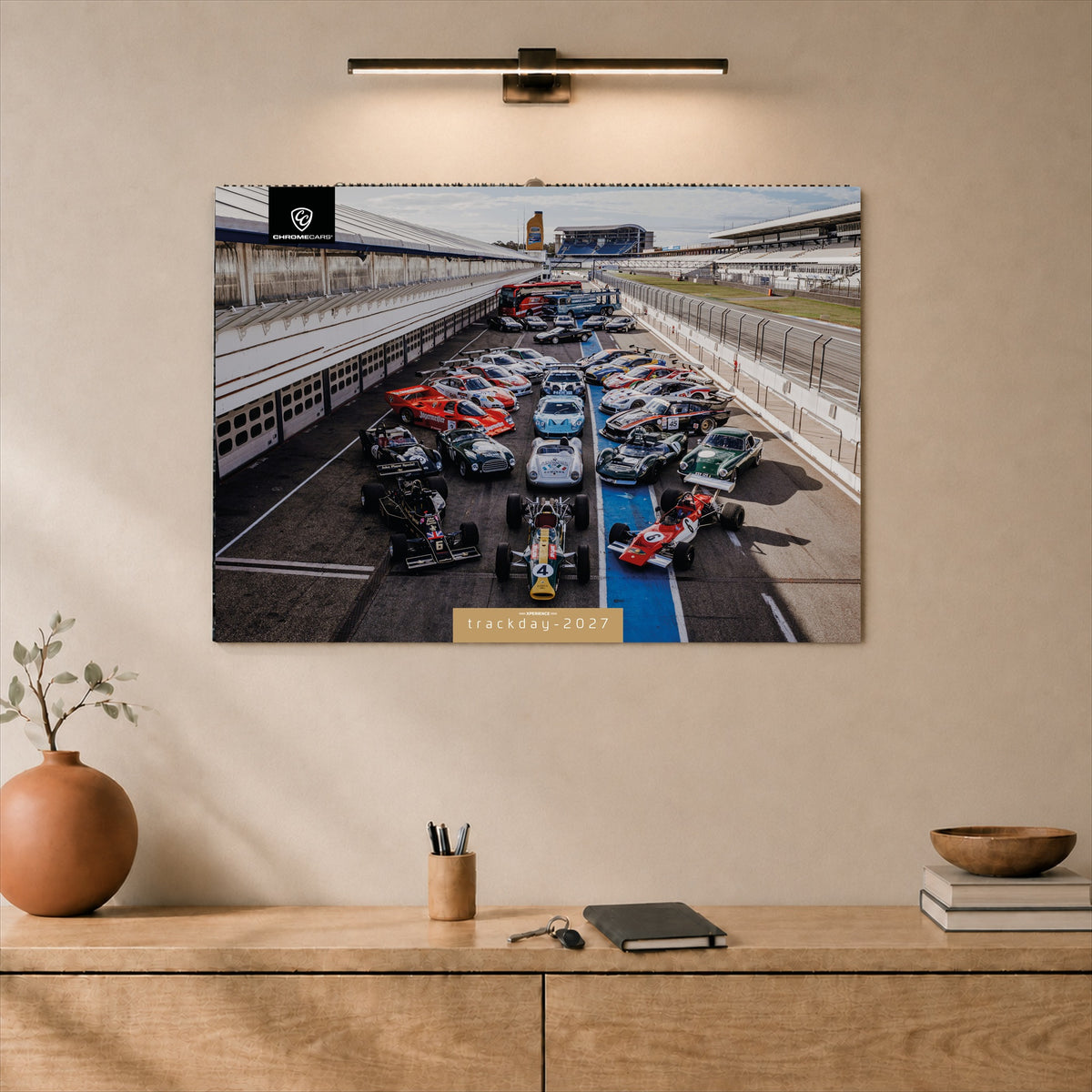 Trackday – Kalender 2027 Querformat – Deckblatt