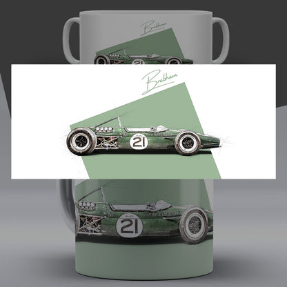 Jochen Rindt BT23 – Racing Profile auf einer Tasse