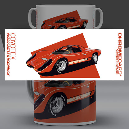 Coyote X – Concept Sketch auf einer Tasse