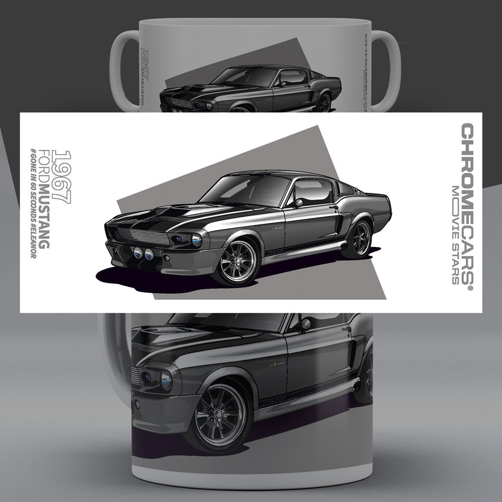Eleanor – Black Profile auf einer Tasse