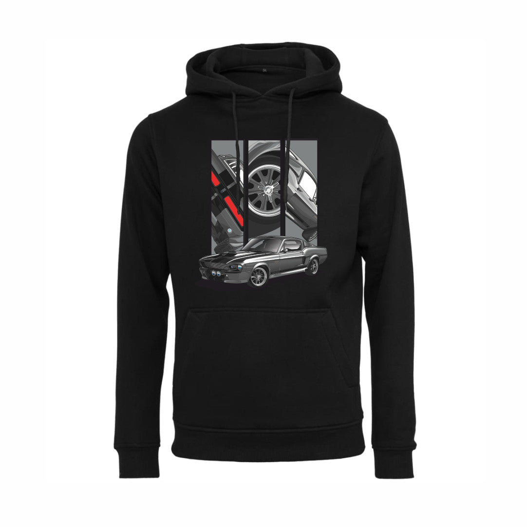 Eleanor – Detail Triptych auf einem Hoodie