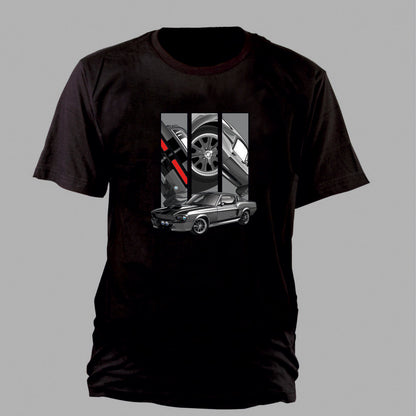 Eleanor – Detail Triptych auf einem T-Shirt