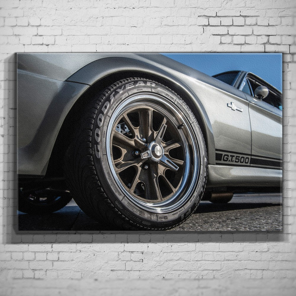 Eleanor – Front Wheel Detail als Wandmotiv