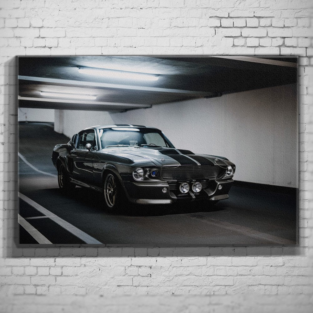 Eleanor – Garage Front als Wandmotiv