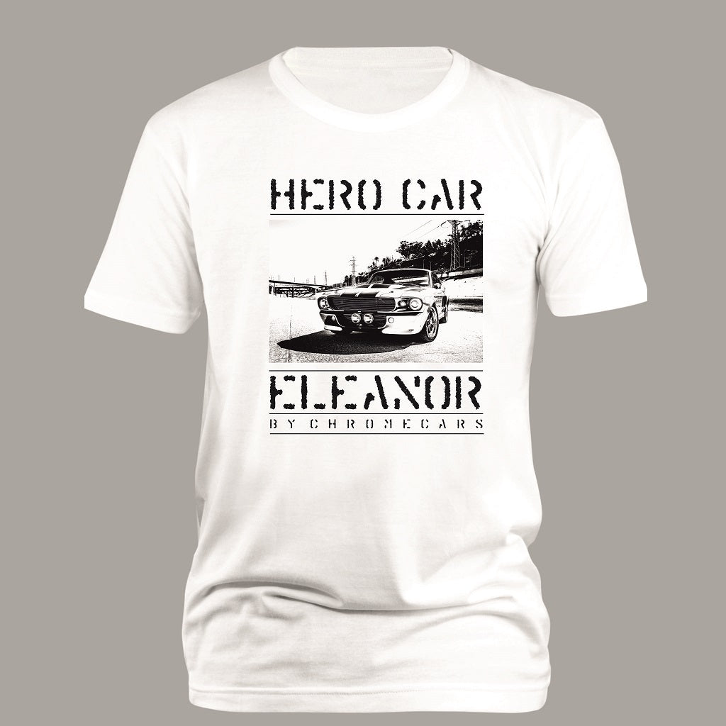 Eleanor – Hero Car auf einem T-Shirt