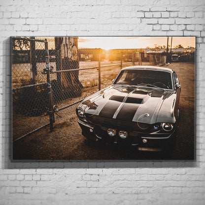 Eleanor – Junkyard Sunset als Wandmotiv