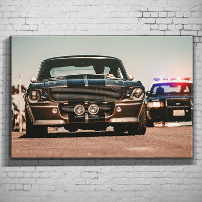 Eleanor – LAPD Pursuit als Wandmotiv
