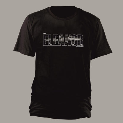 Eleanor – Logo Outline auf einem T-Shirt
