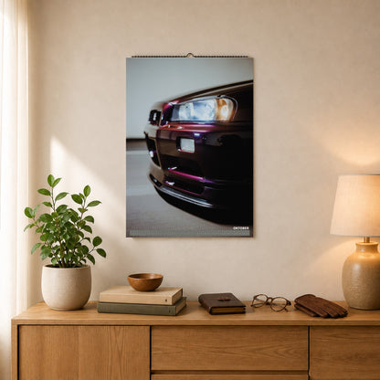 Nissan Skyline R34 GT-R MNPII – Kalenderblatt Oktober 2027