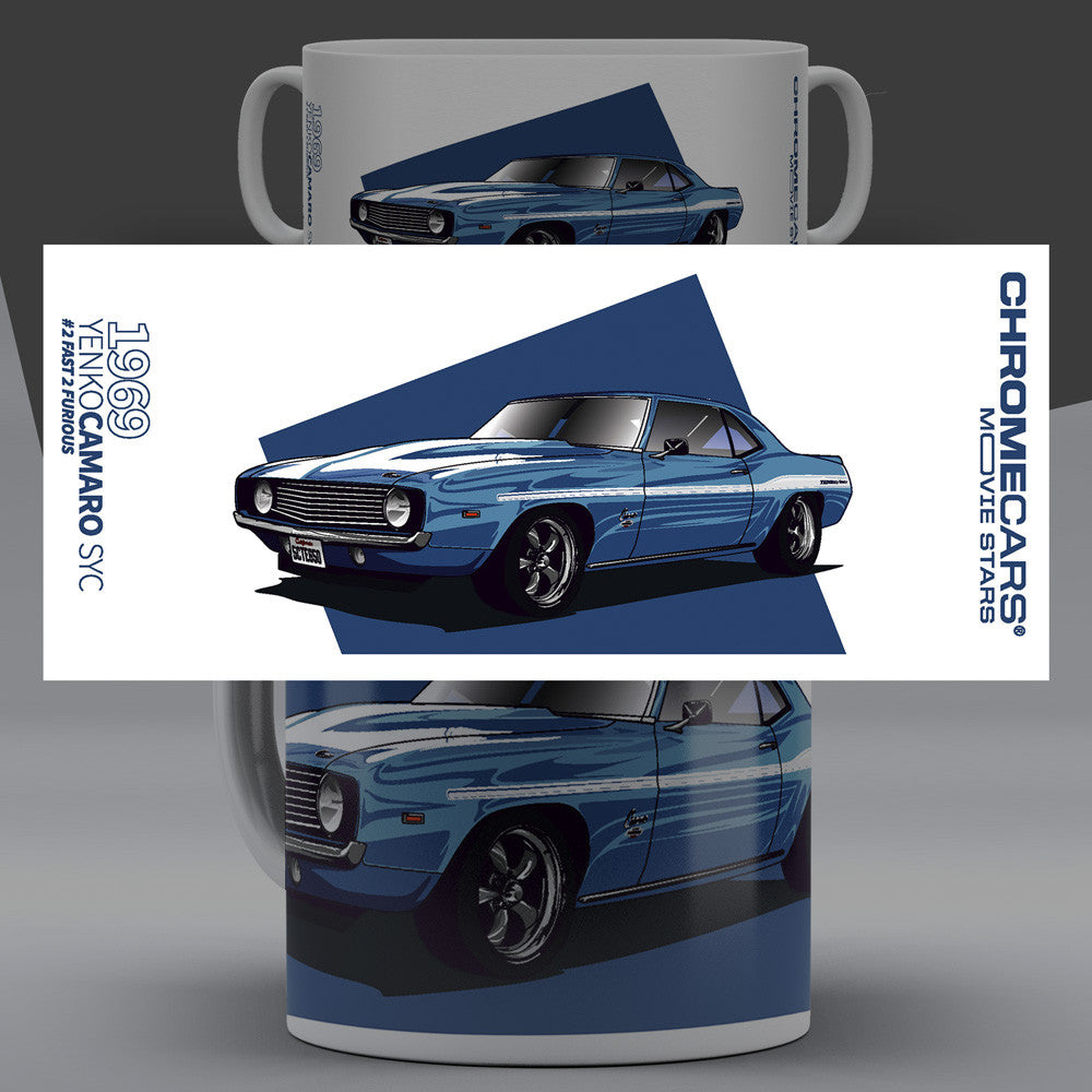 Yenko Camaro – Concept Sketch auf einer Tasse